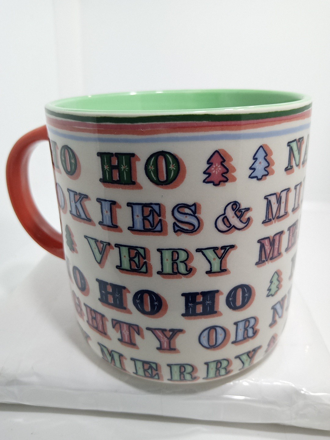 EMILY TAYLOR ART DECO MUG. GEORGE & VIV DECO MUG. ANTHROPOLOGIE MUG. B382