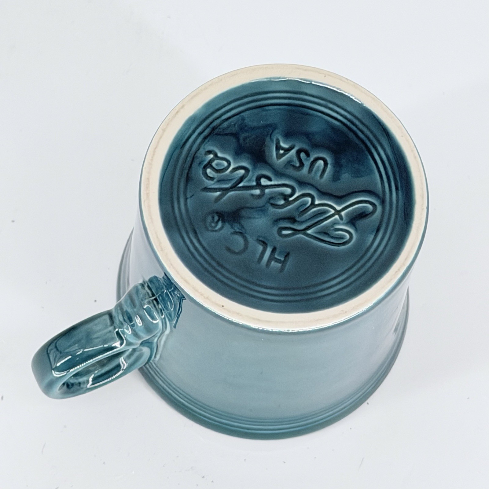 Fiesta Classic Ring Handle Mug 10.25 oz Fiestaware Cup Blue Teal Turquoise