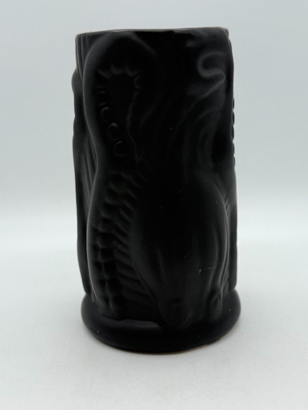 Release the Kraken Black Spice Rum Tiki Mug Matte Black