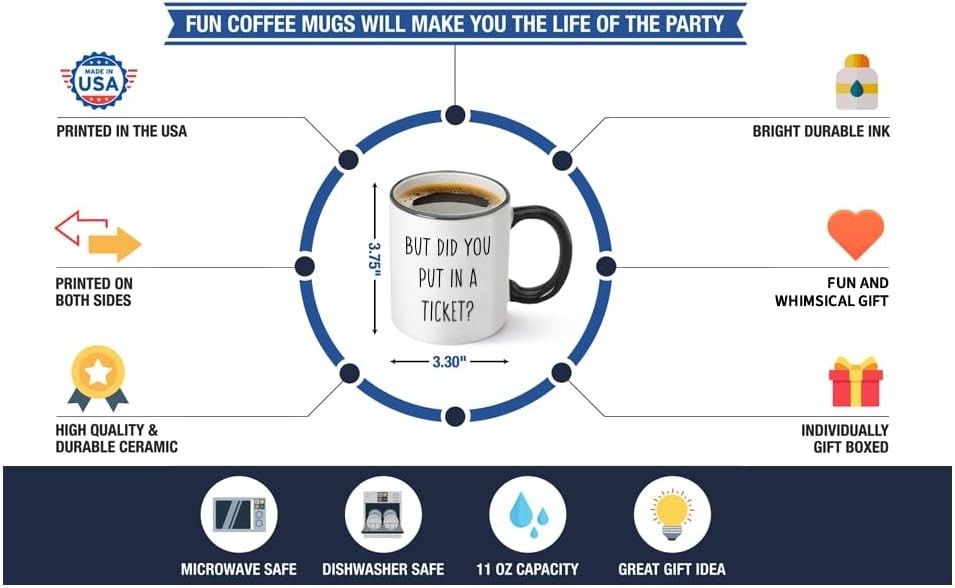 But Did You Put In A Ticket Coffee Mug – Funny Coworker Ideas for Project