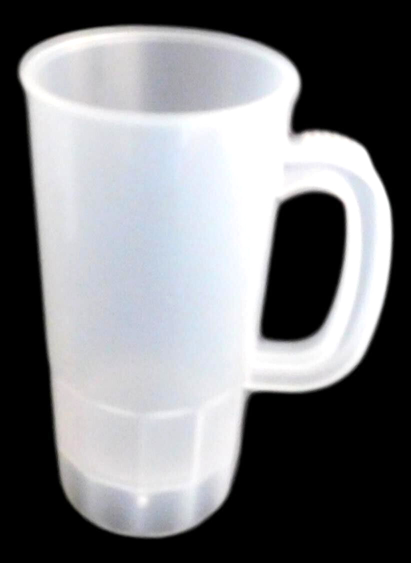 6 Large 32 oz Clear Beer Mugs/ Steins, Made in America Lead Free No BPA*