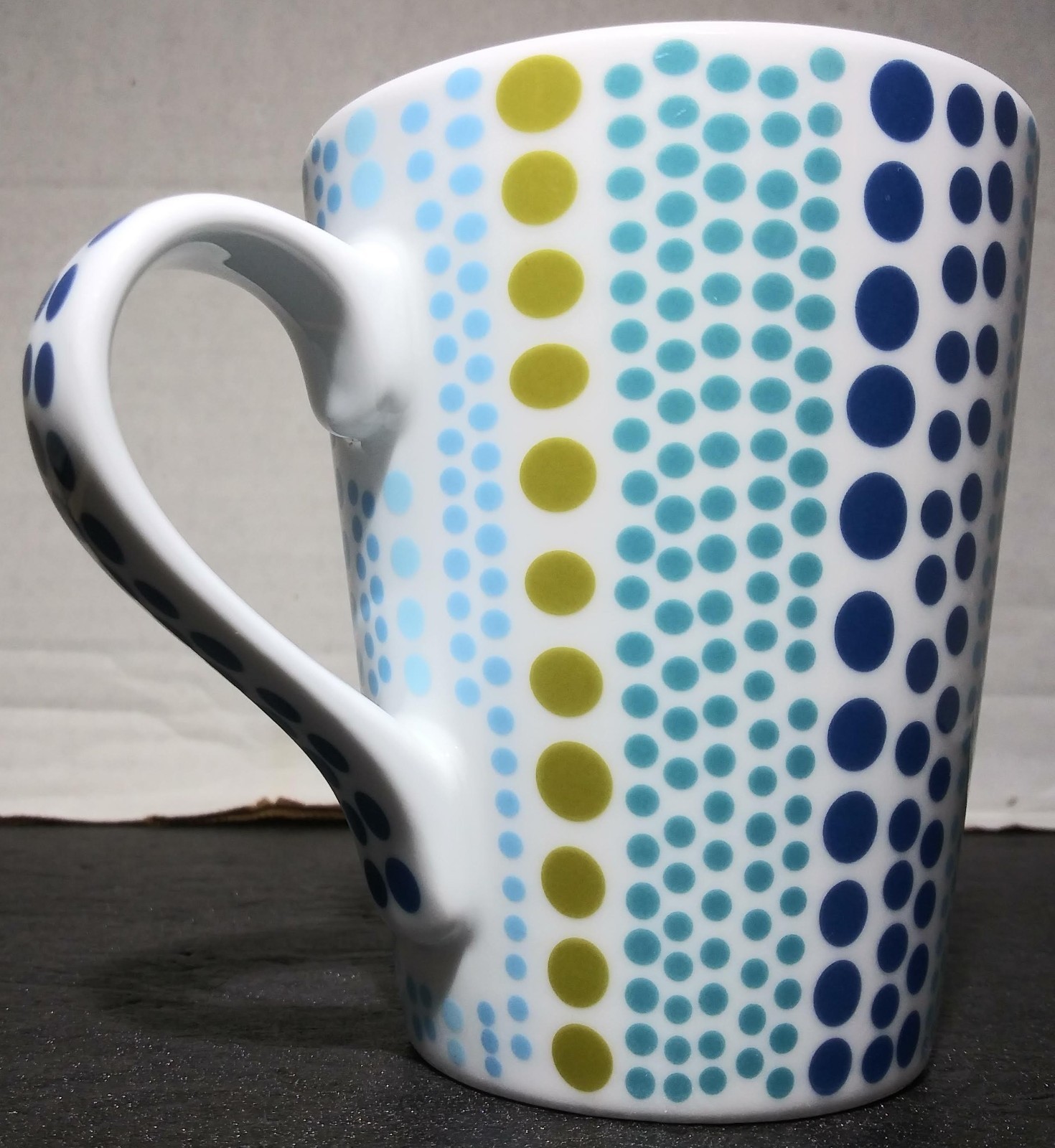 Jonathan Adler Polka Dot Mug Designed For Barnes And Noble Cool Colors