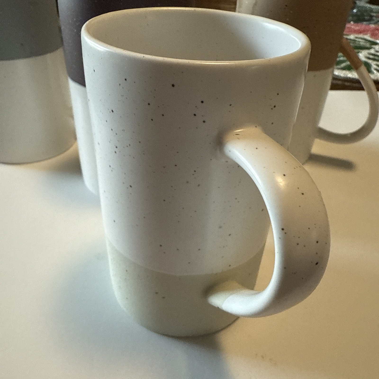 SET OF 4 Mora Ceramic 12oz Coffee Mugs Tea Cups with Handle Lead free NICE