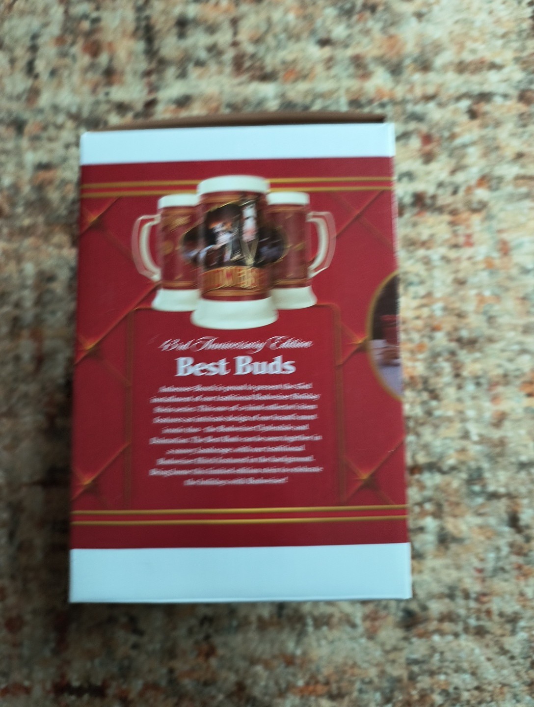 Budweiser 2022 Christmas 43rd Edition Stein Ceramic Mug Clydesdale Christmas NIB