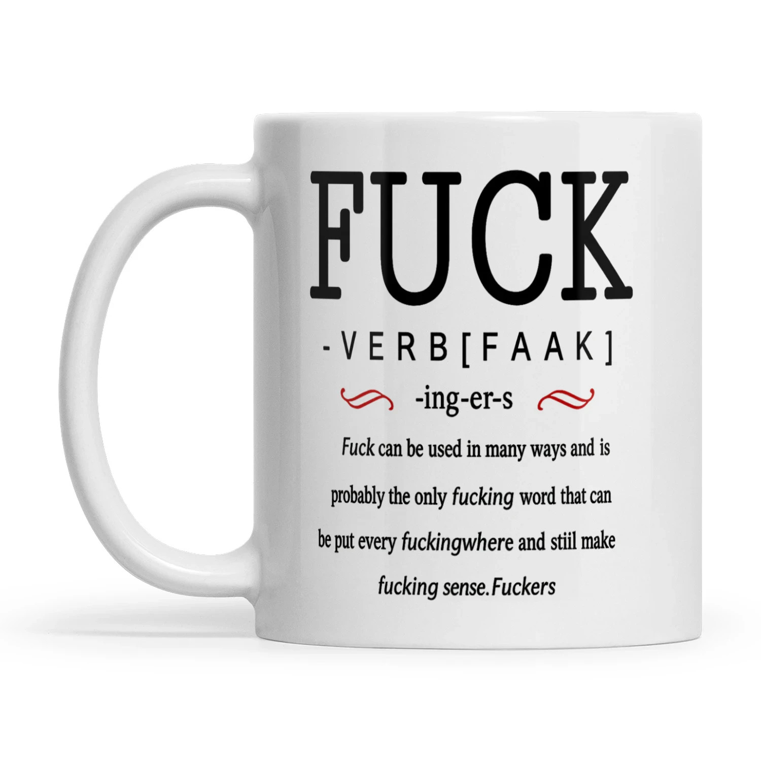Funny Offensive Coffee Mug Zero F*cks Given Adult Humor Cup Coworker Gift Mug
