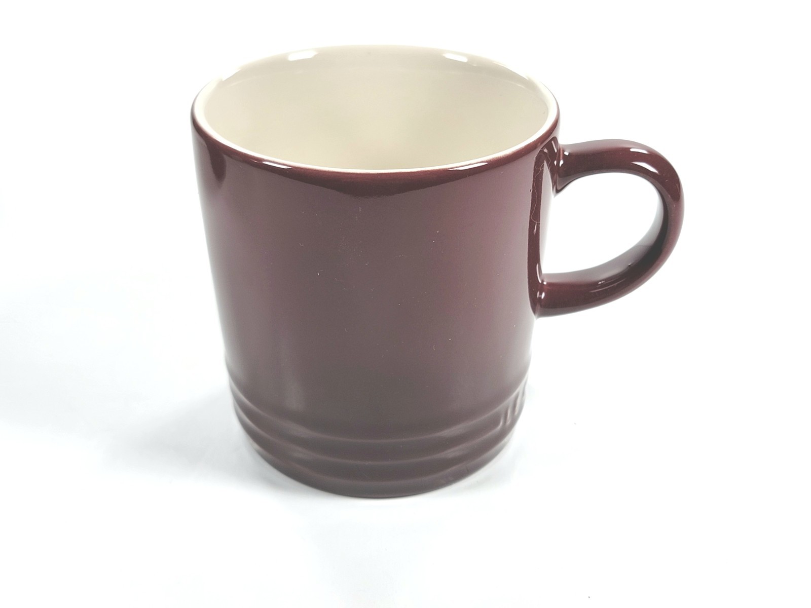 Le Creuset Stoneware London Coffee Mugs 12oz / 350ml color ~ RHONE ~ Set of 2