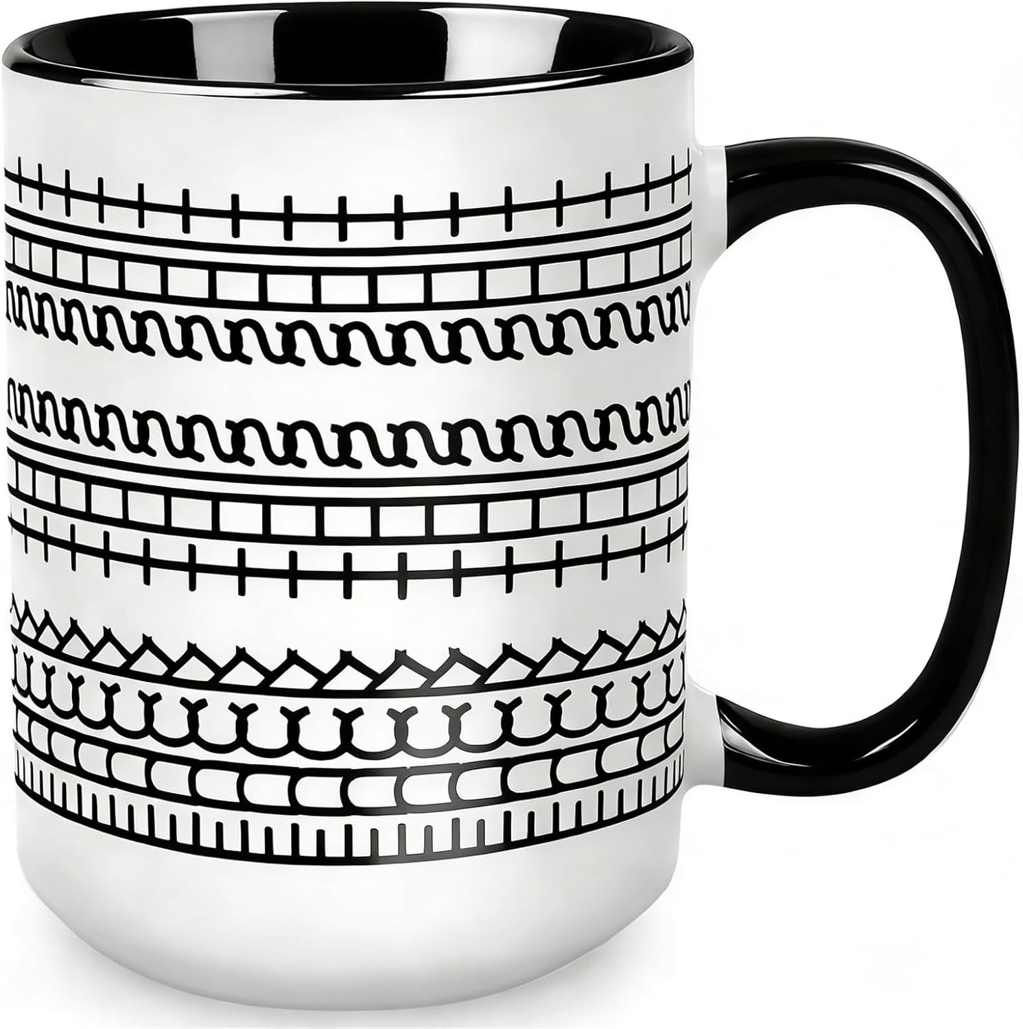 Hidden Message Coffee Mug,F This S Mug,15 OZ Ceramic FTS Cup,Funny Coffee Mugs f