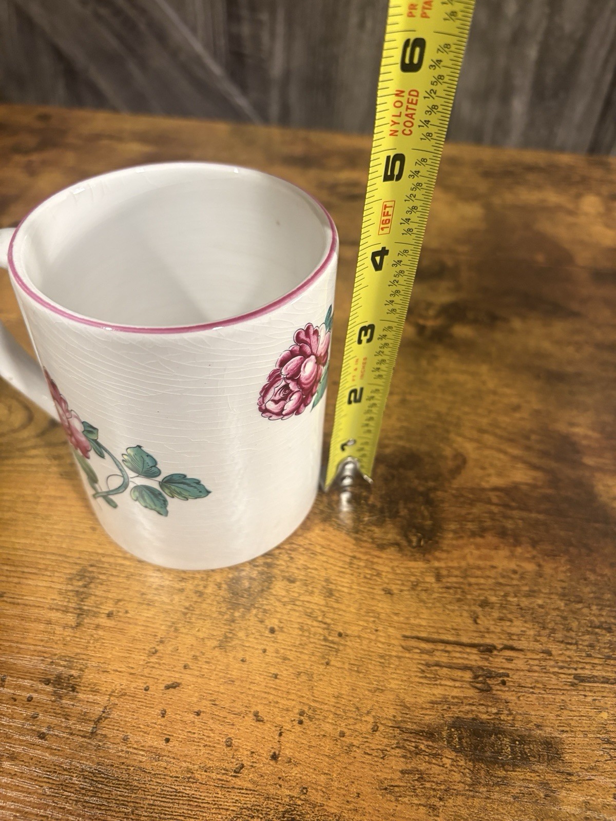VTG Tiffany & Co. Strasbourg Flowers Portugal Porcelain Coffee Mug Replacement