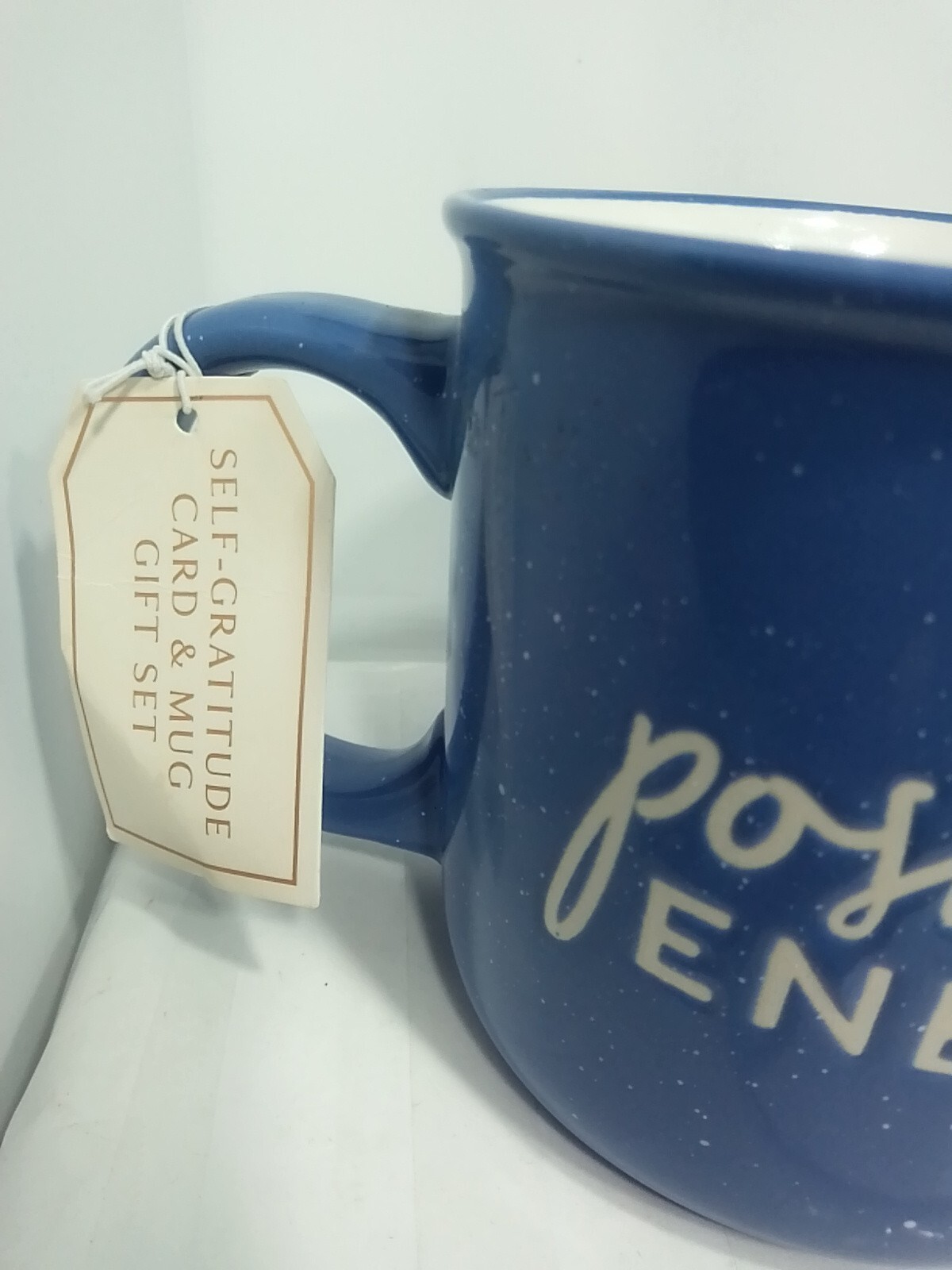 POSITIVE ENERGY COFFEE MUG. POSITIVE ENERGY MUG. Art Deco Mug. B261