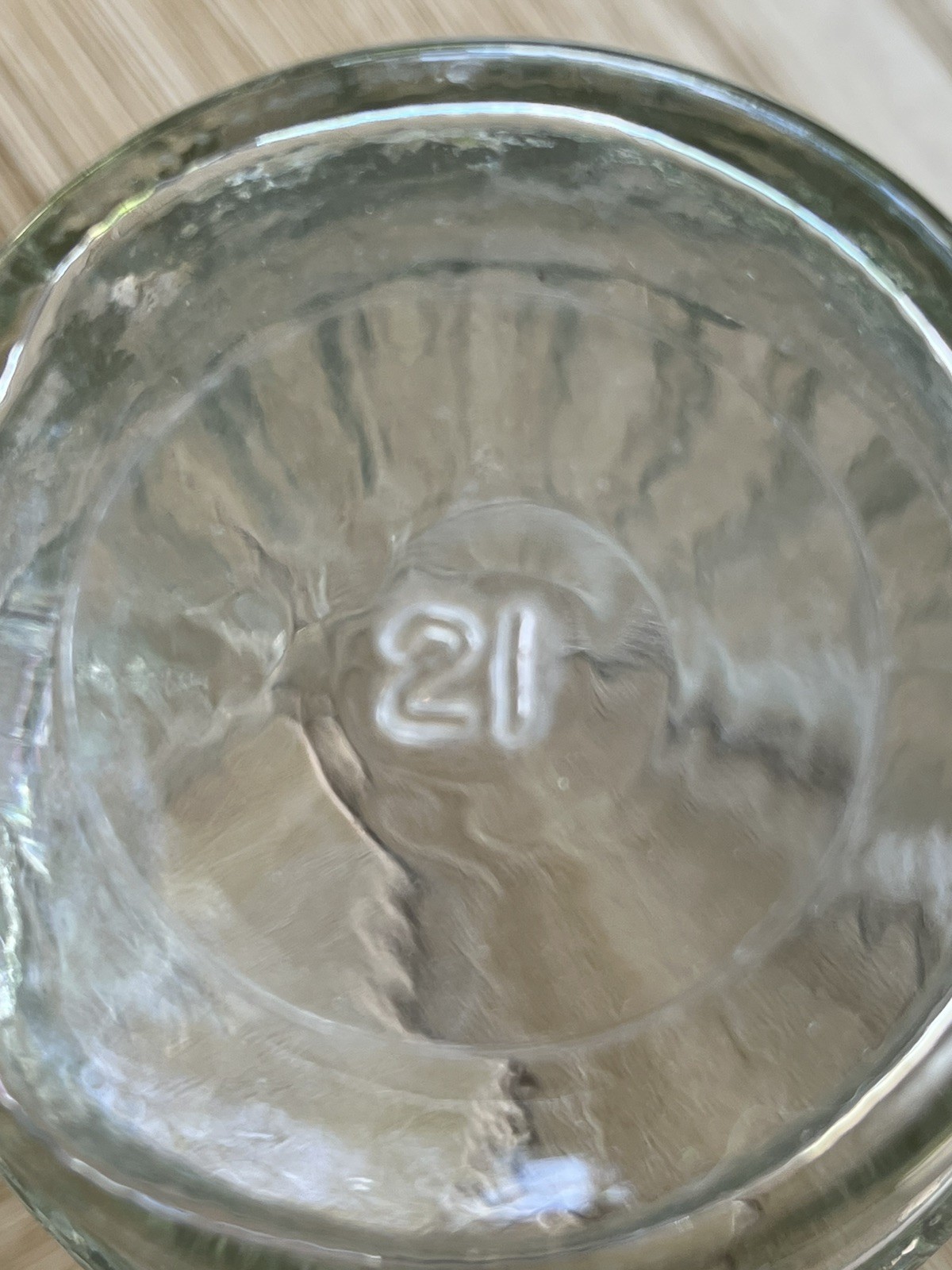Vintage Heavy Clear Glass (Root) Beer Mugs Steins Fluted Paneled 5.5” Set of 2