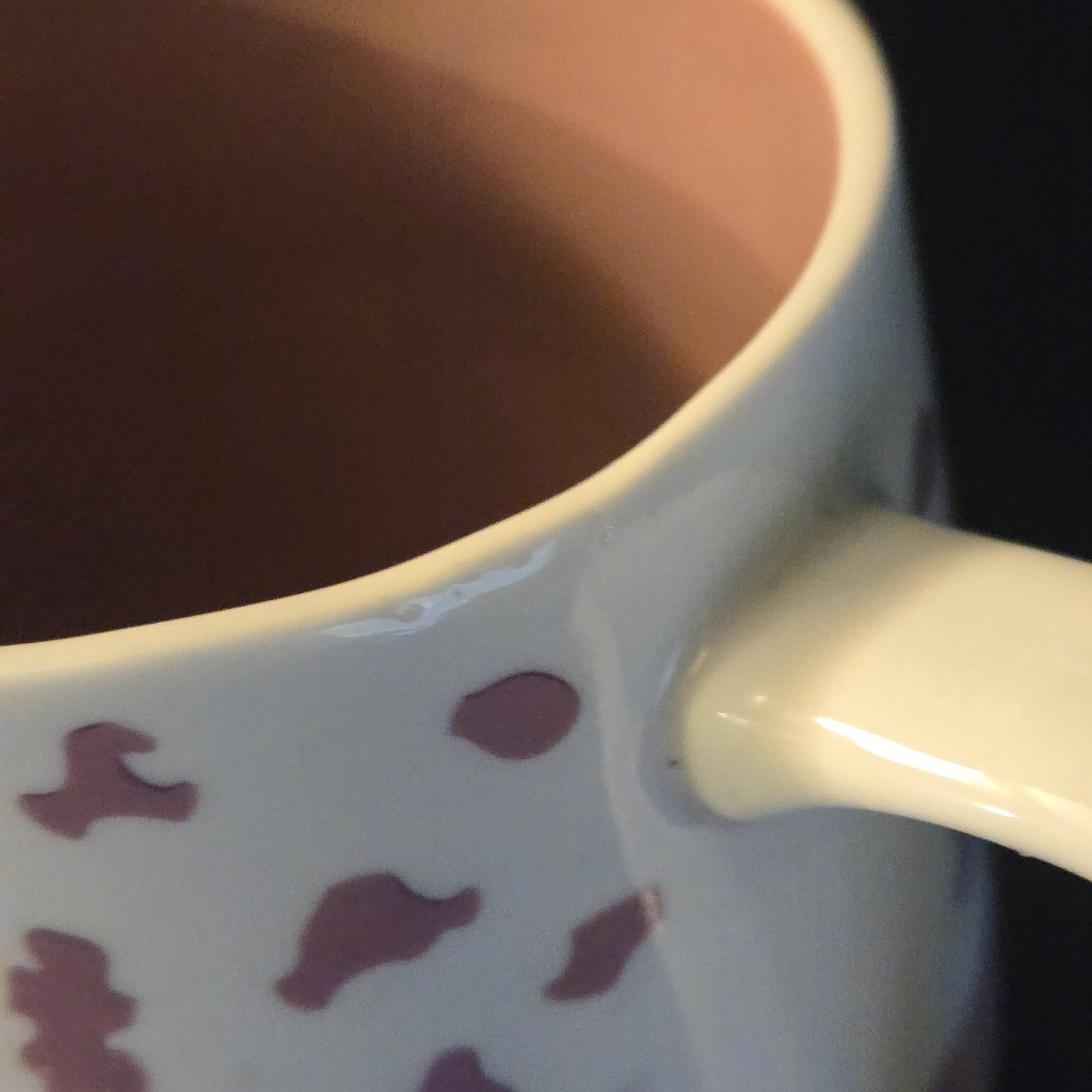 Sheffield Home Ceramic Pink Leopard Print Coffee Mug 16 oz Hot Coco Cup