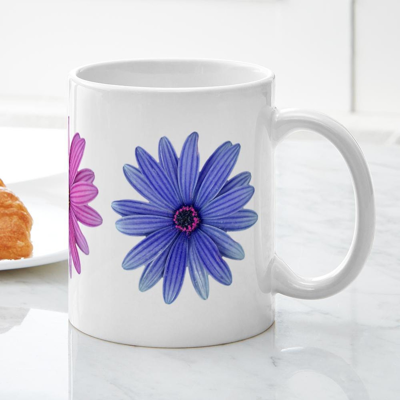 CafePress 3 Color Daisies Mug 11 oz Ceramic Mug (228865341)