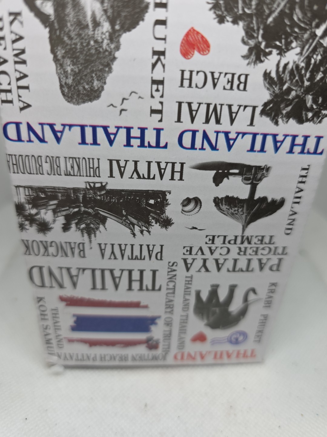 Thailand Mug W/Spoon NIB White