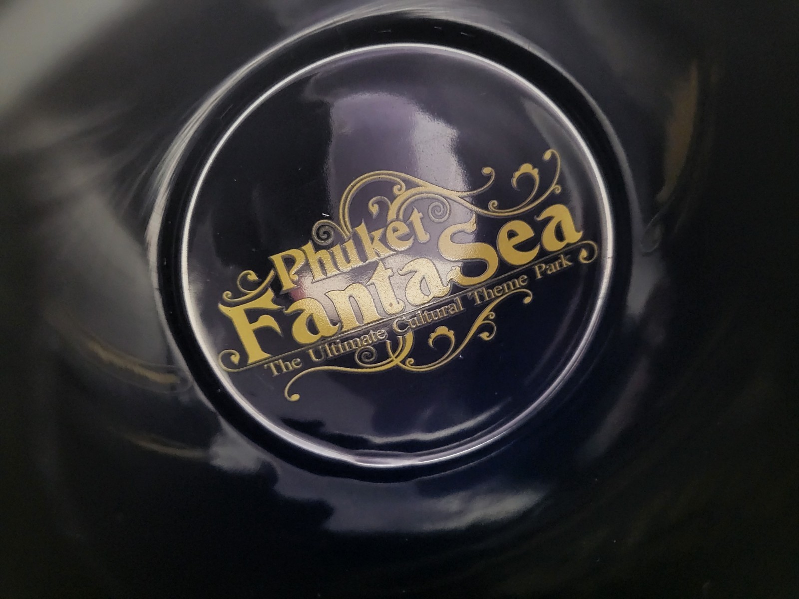 Phuket FantaSea Mug 3D Elephant Thailand Souvenir Black Coffee Cup Theme Park
