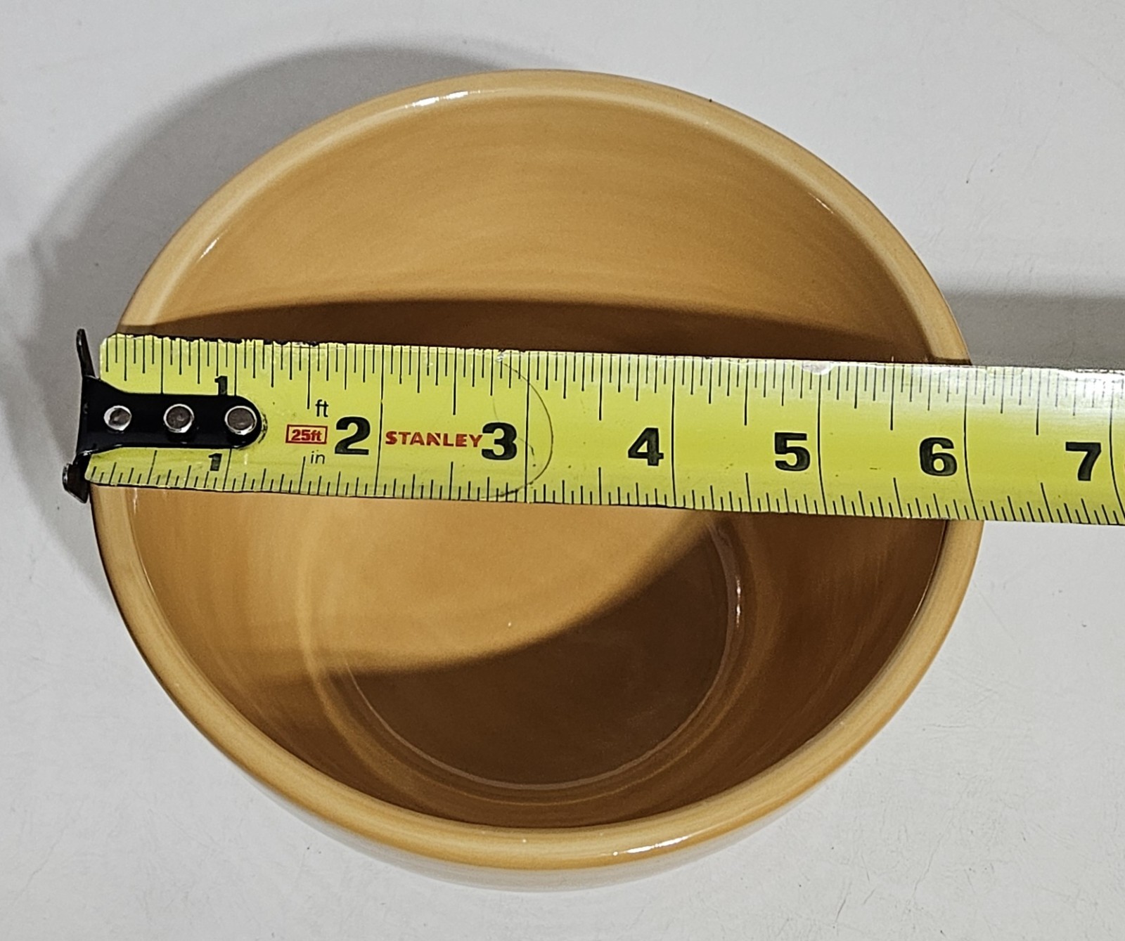 Pottery Barn “Sausalito Amber” Yellow 6 Inch Coupe Cereal Bowl