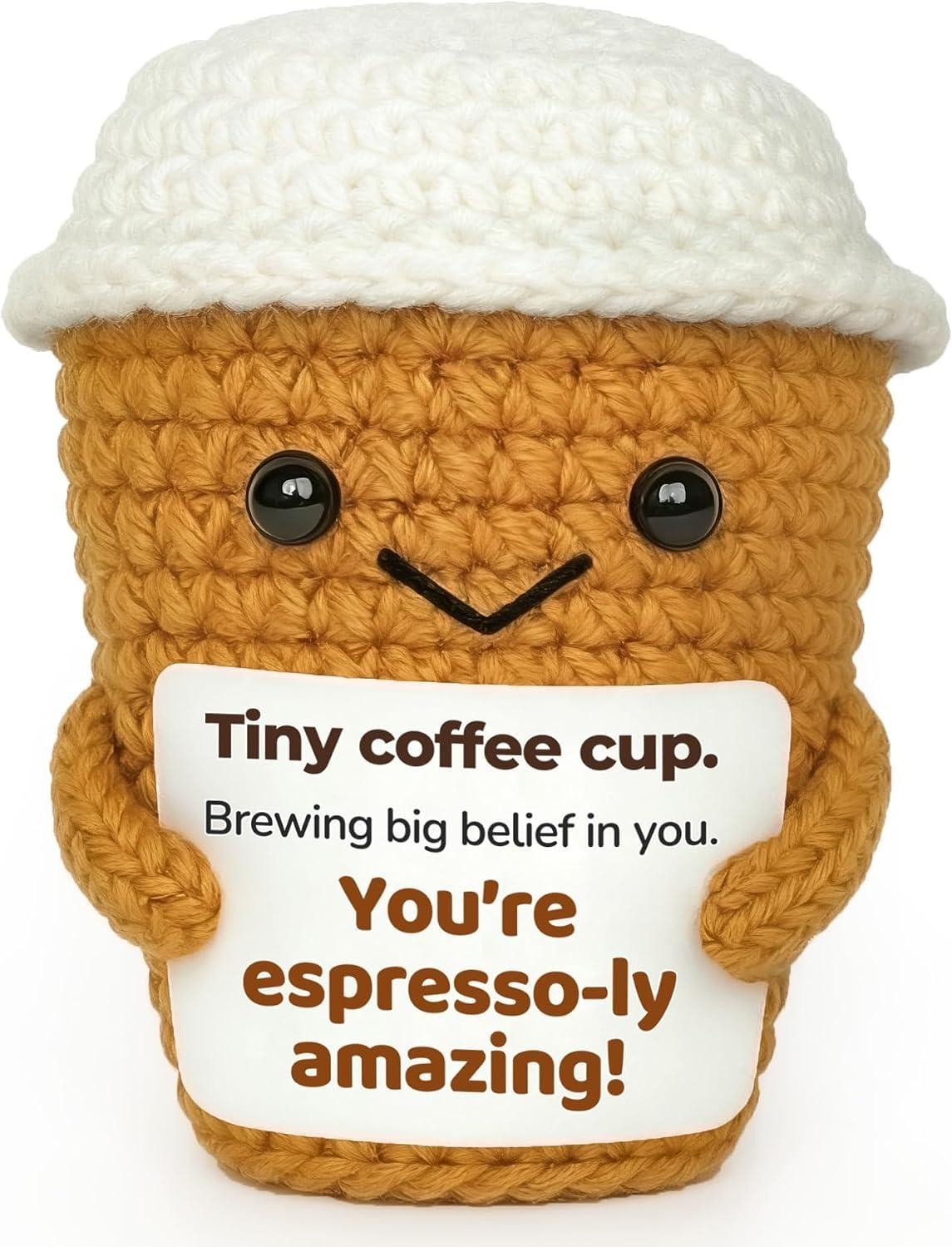 Coffee Gifts for Women Coffee Lovers, Positive Animals Espresso Themed Brithday