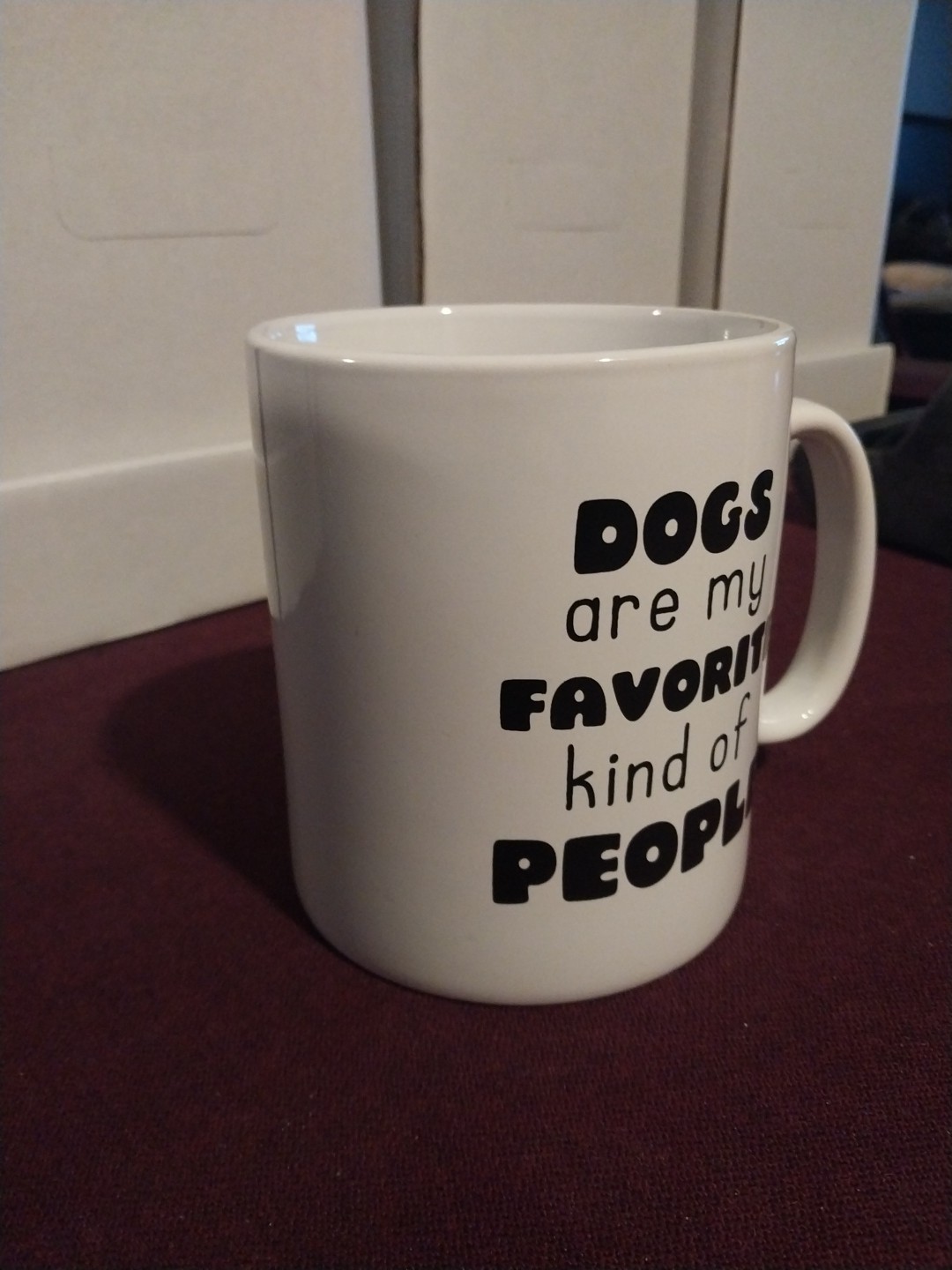 Dogs Are My Fav Kind Of People 30 Oz Ceramic Cofee Mug HOME ESSENTIALS