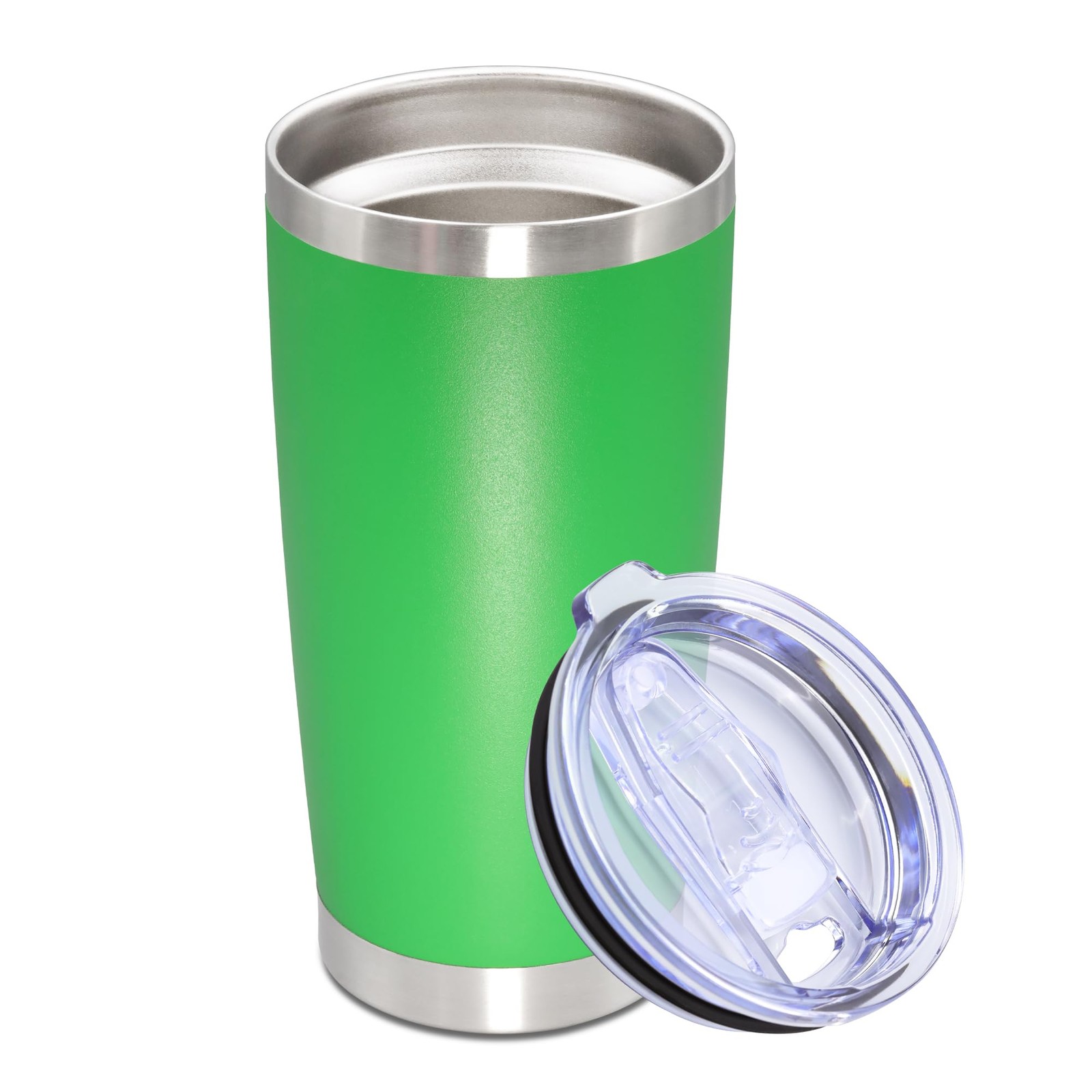 20oz Tumbler Stainless Steel Tumbler Cup with Lid Vacuum Insulated Double Wal…