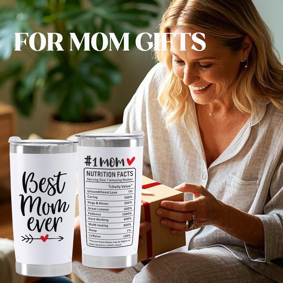 Gifts for Mom, Mothers Day from Husband Daughter Son, Birthday Women Wife Gifts.