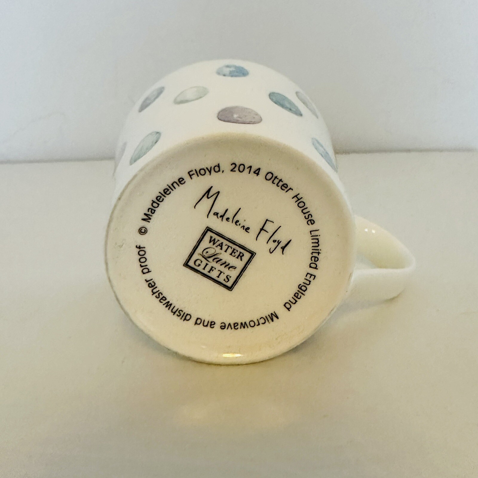 New Madeleine Floyd Mug Cup Bird Eggs 2014 England Bone China 250 ml