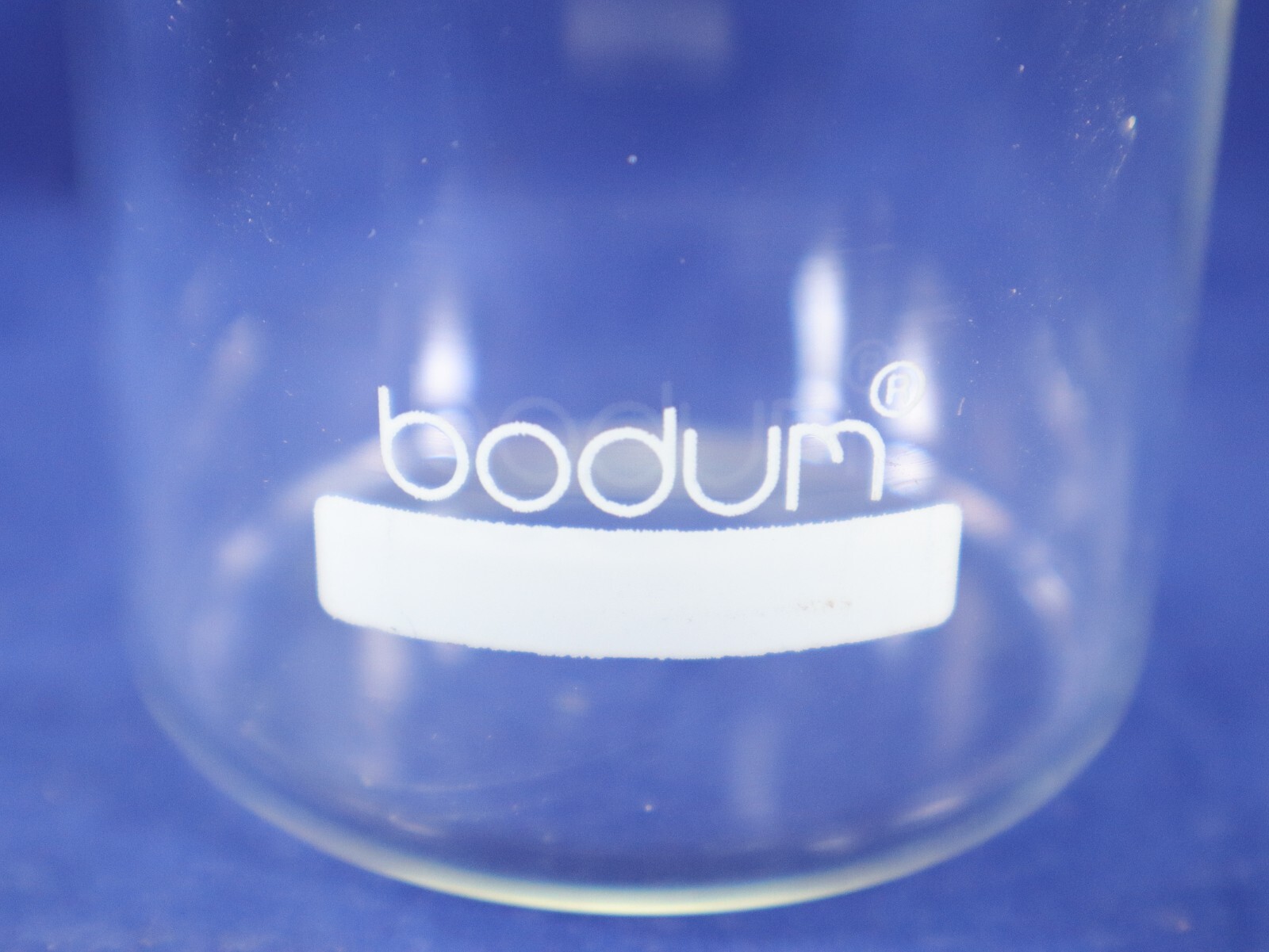 Bodum GLASS COFFEE CUPS Tea Mug Metal Holder 2-Piece Set of 4 Vintage