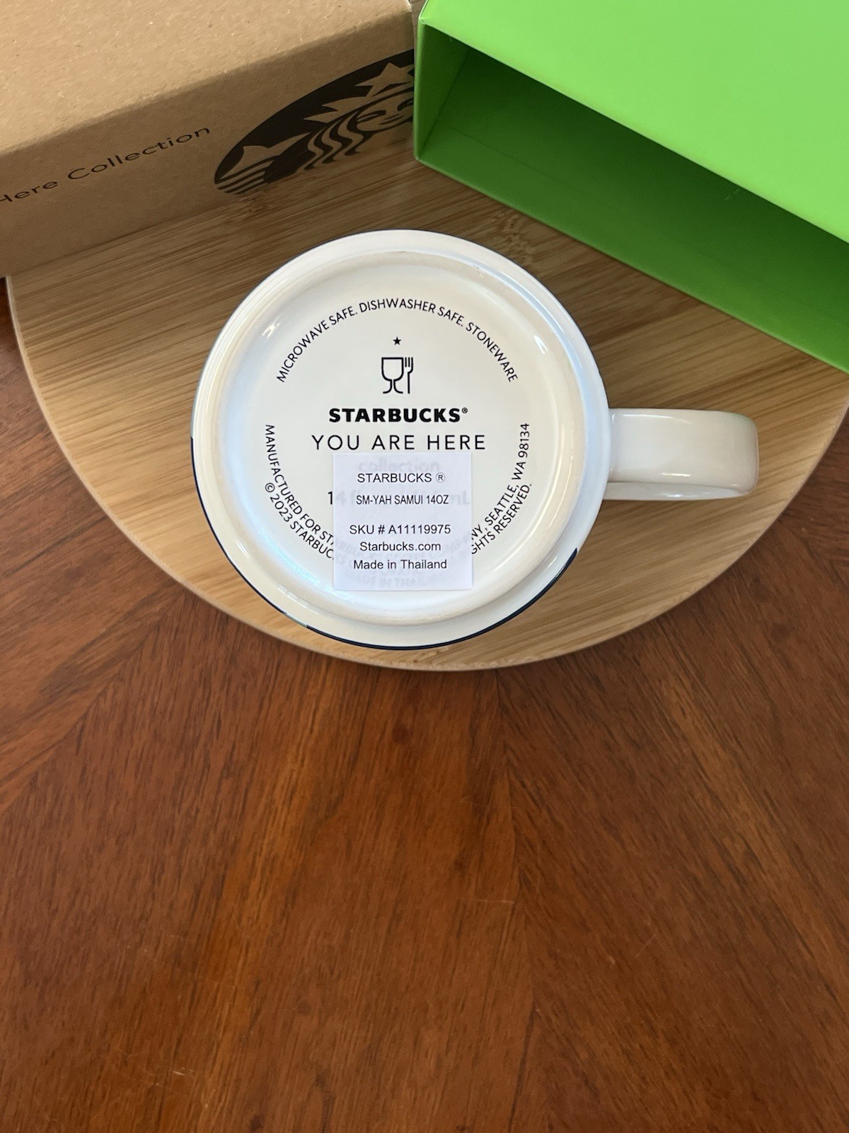Starbucks You are here collection Samui Thailand Mug Brand New Free US Shipping