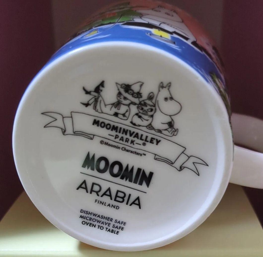 Moomin Arabia Mug 2 Set Simple Joy 2026 Moominvalley Park Limited Japan
