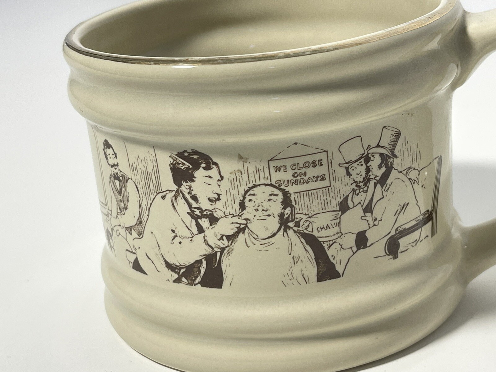 Vintage Wade Barber Shop Mug Good Condition
