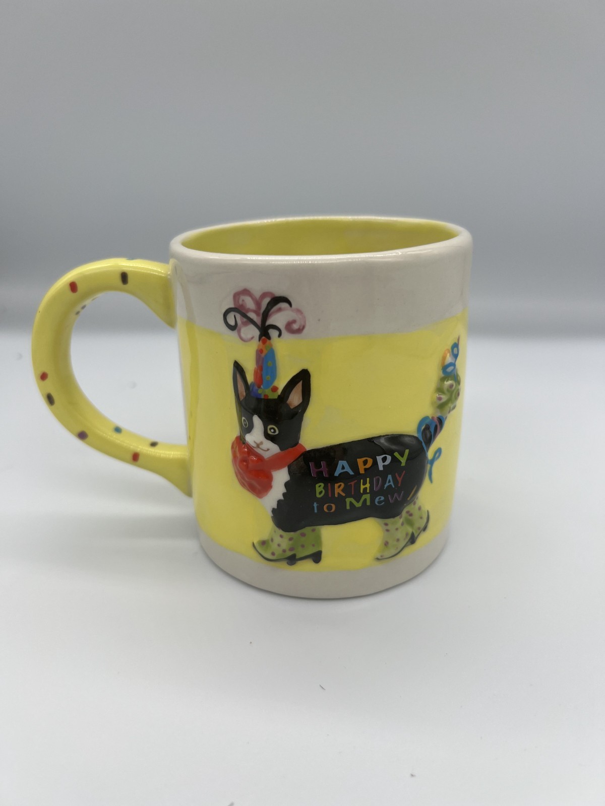 Westland Giftware 2007 “Happy Birthday To Mew!” Cat Mug