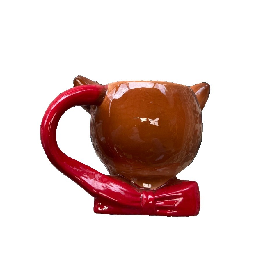 Figural Reindeer Mug 12oz Christmas Holiday