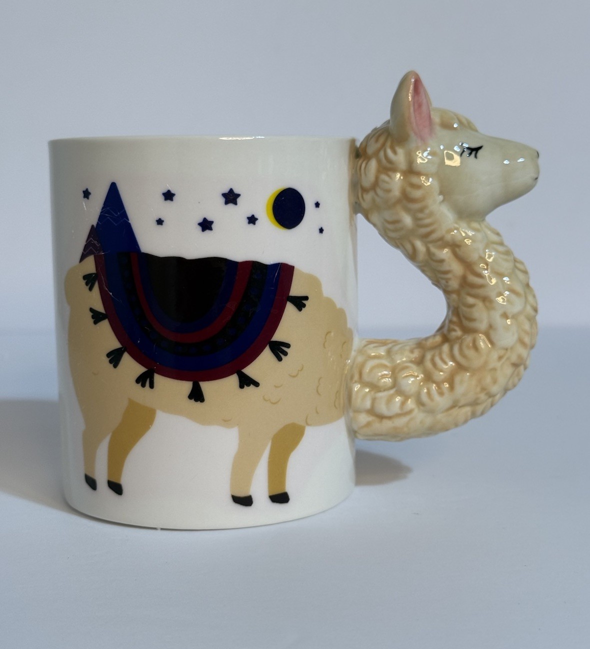 Magical Llama Color Changing Ceramic Coffee Tea Mug 12 Oz 3D Design