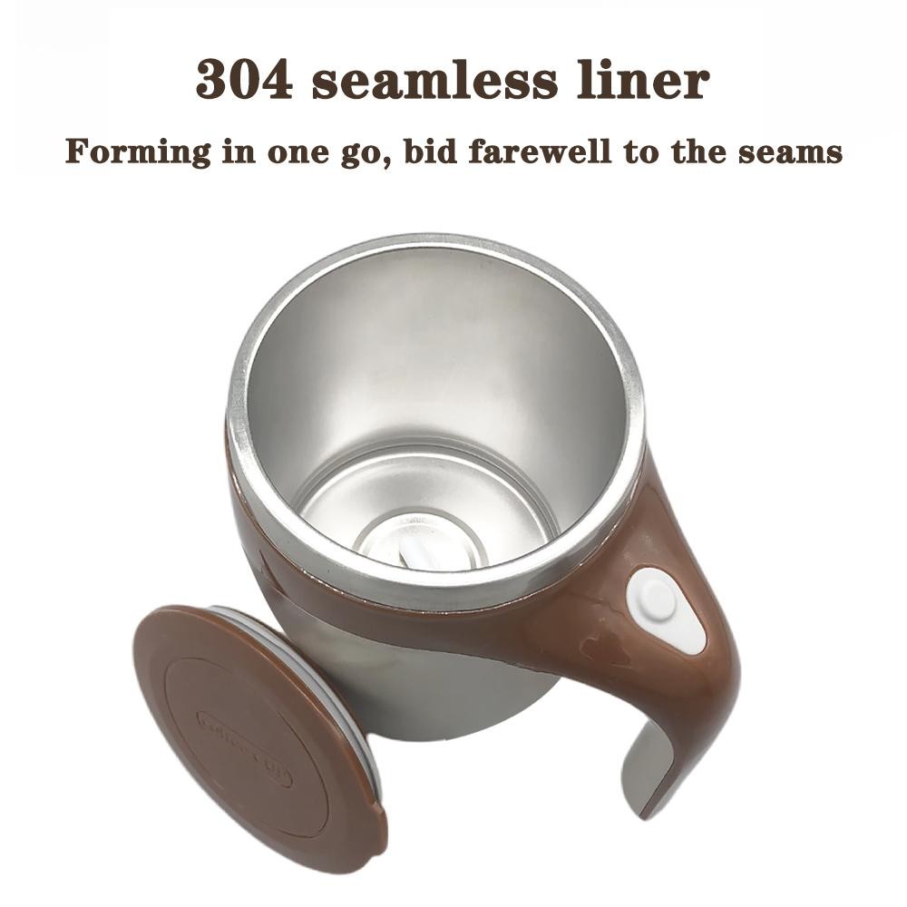 Lazy Coffee Stirring Cup Auto Stirring Cup Magnetic Rotating Electric Milk Cup M