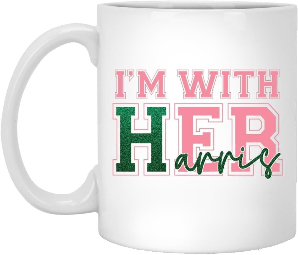 Harris For President Mug – I’m With Her – Election 2024 Mug (11oz) White New