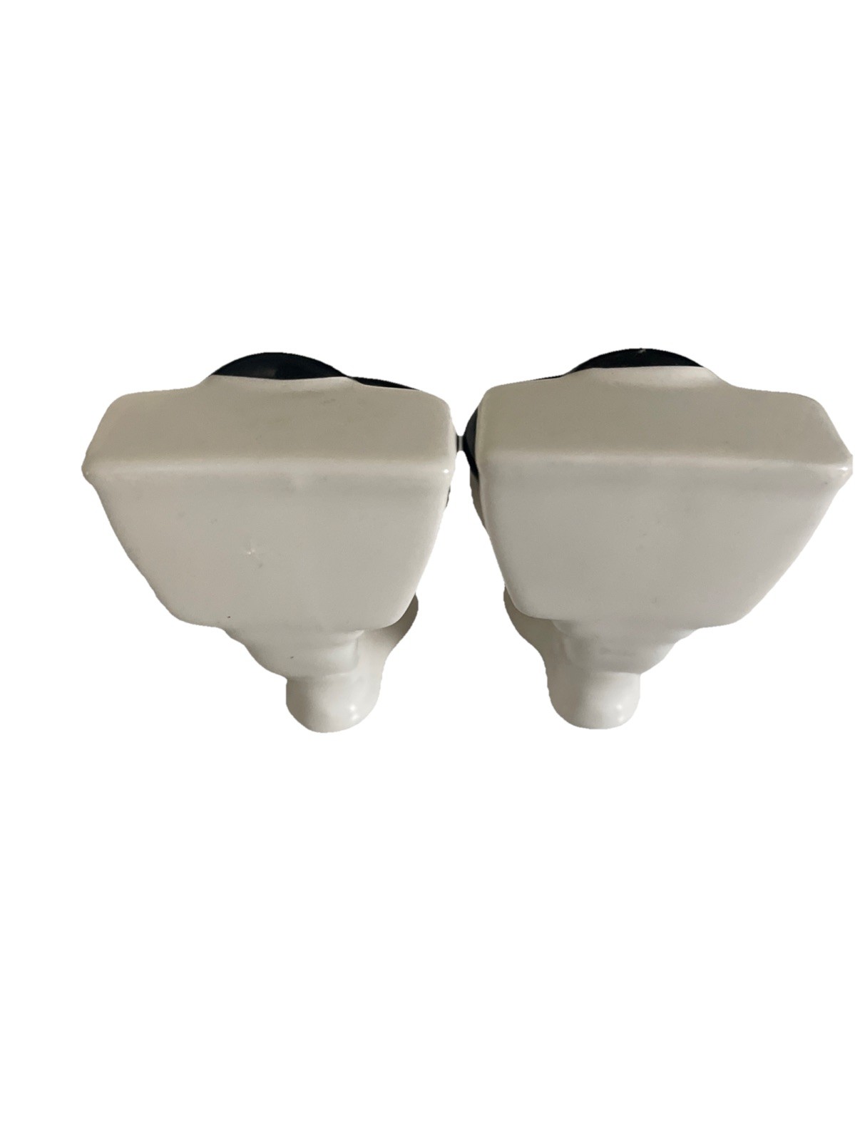BigMouth Inc. Toilet Shots Mugs, 2 Count, White and Black, 0.05 liter