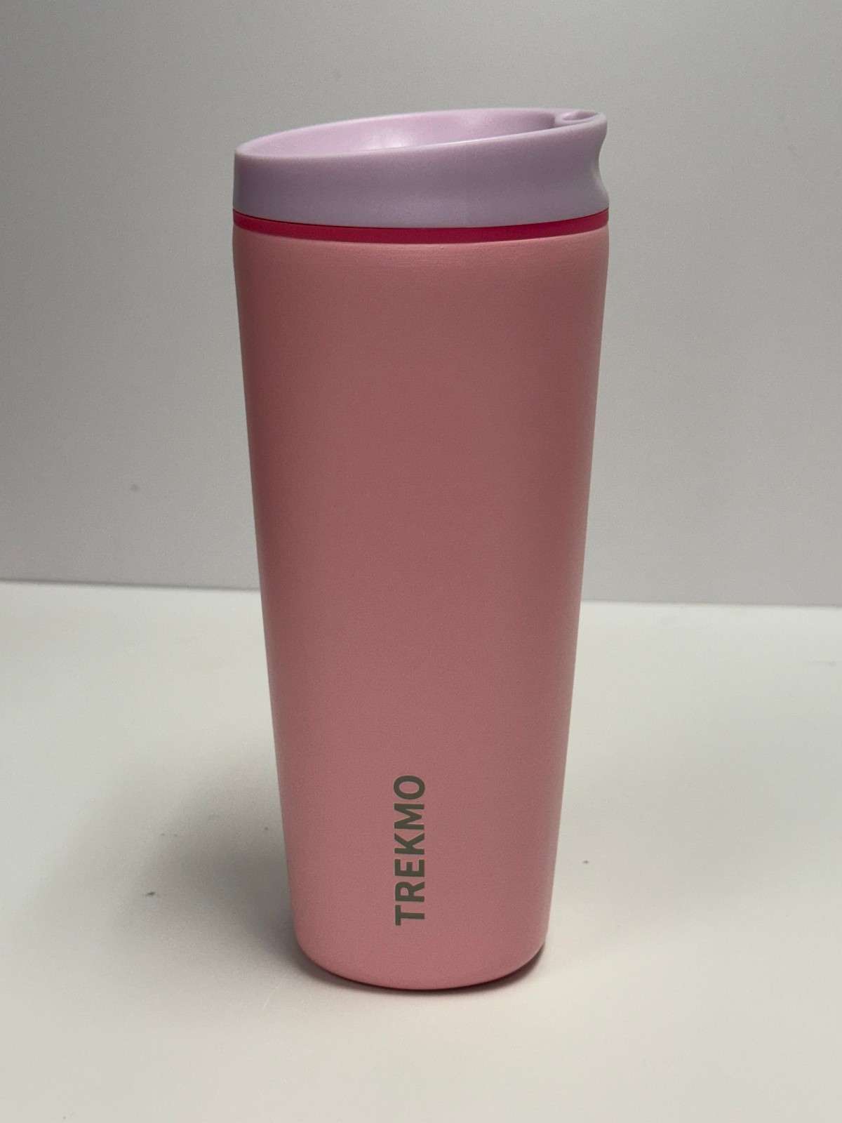 TREKMO 20oz SmoothSip Slider Insulated Stainless Steel Hot and Iced Coffee Trave