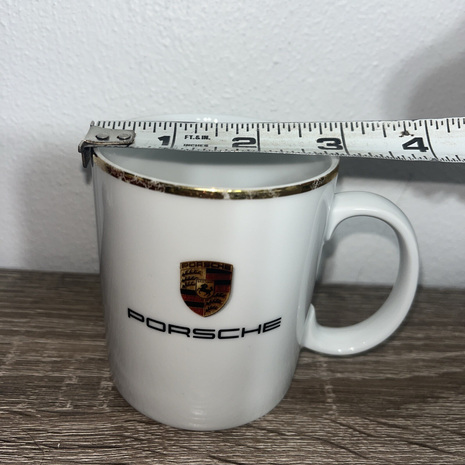 Genuine PORSCHE Logo Collector’s Coffee Mug ~ German Made