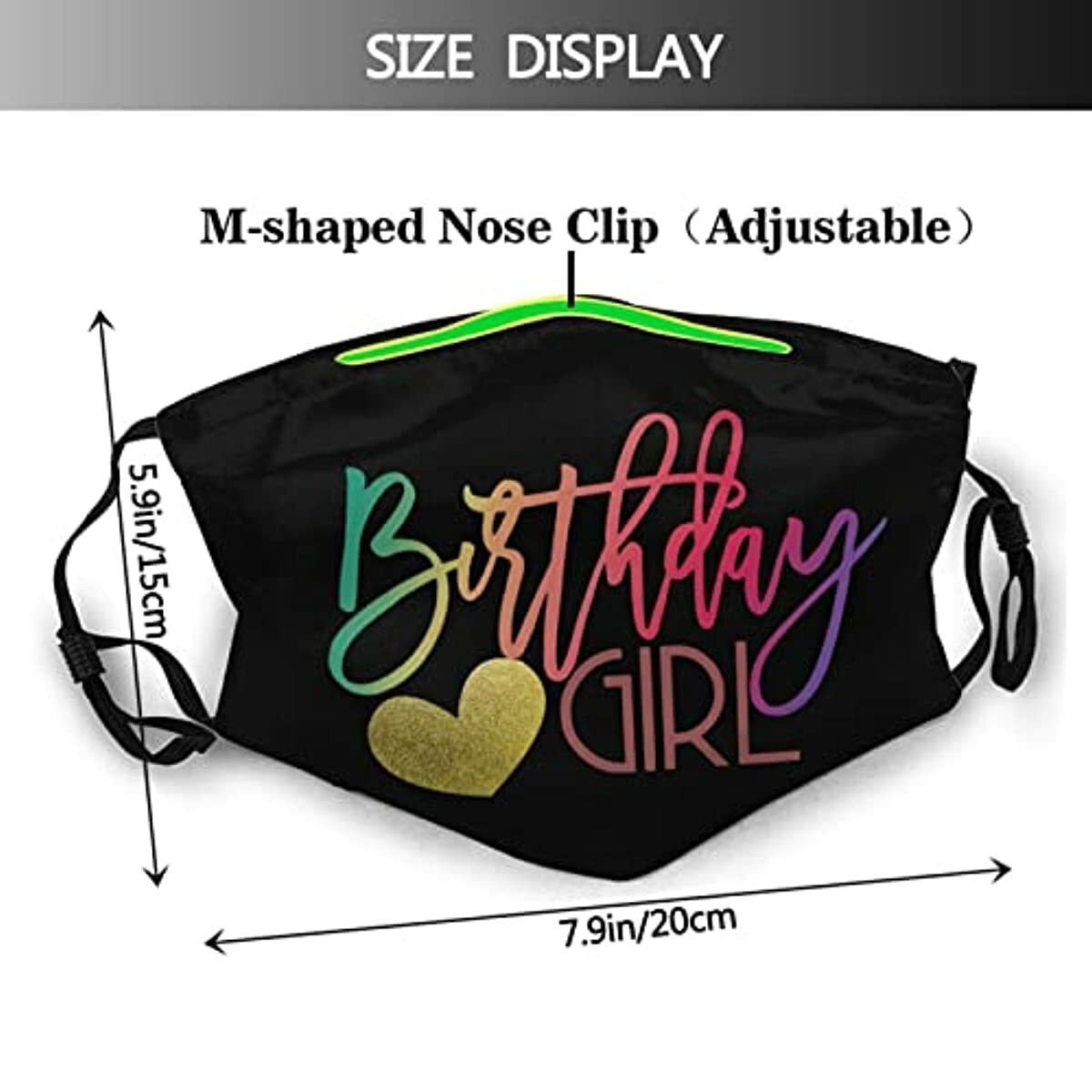 Yanghl Birthday Gifts for Her Birthday Mask for Women Men Queen King Gift Idea 4
