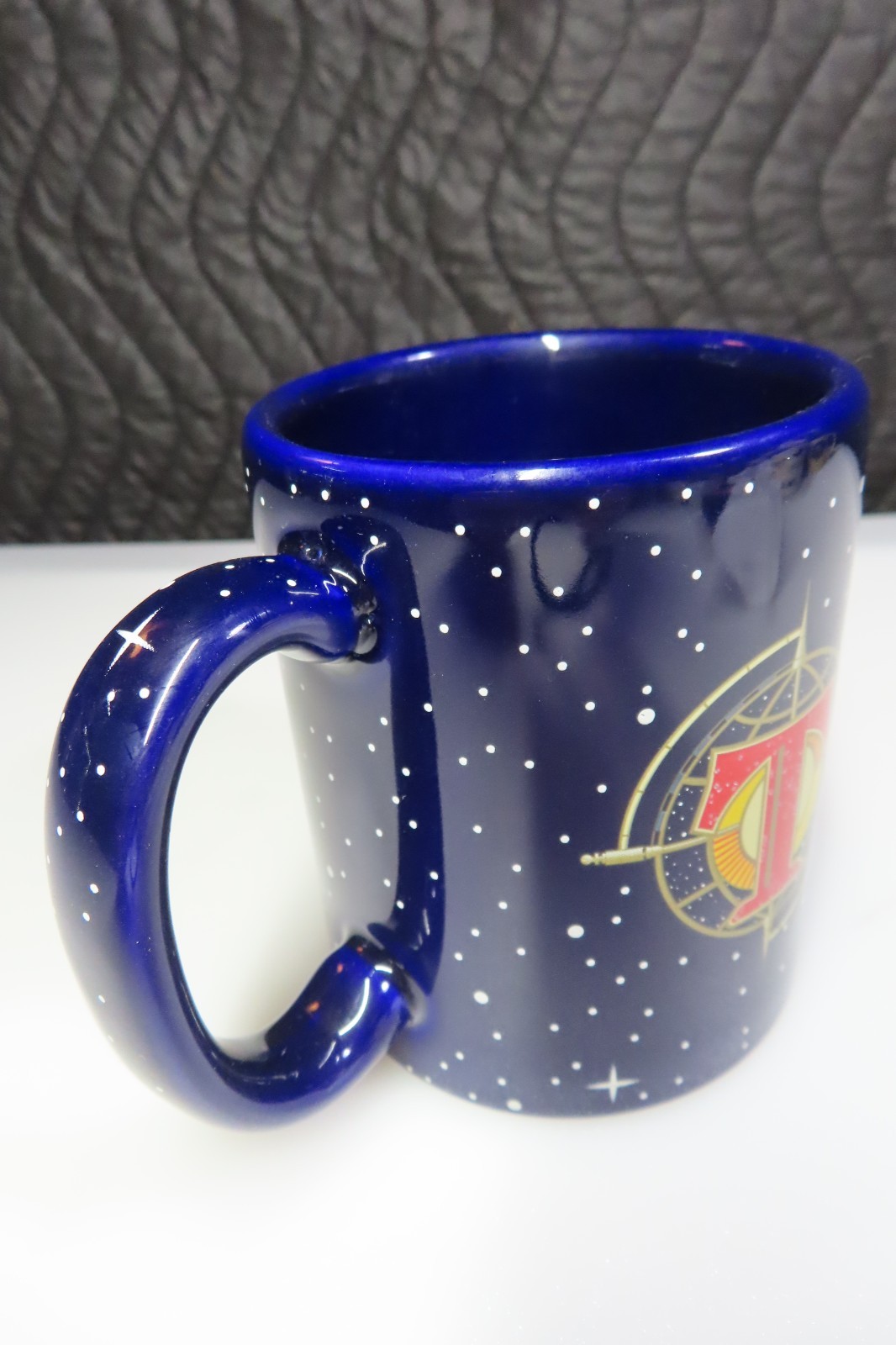 TOMORROWLAND DISNEY COFFEE MUG TEA CUP MUG Art Deco Mug Made In USA Disneyland
