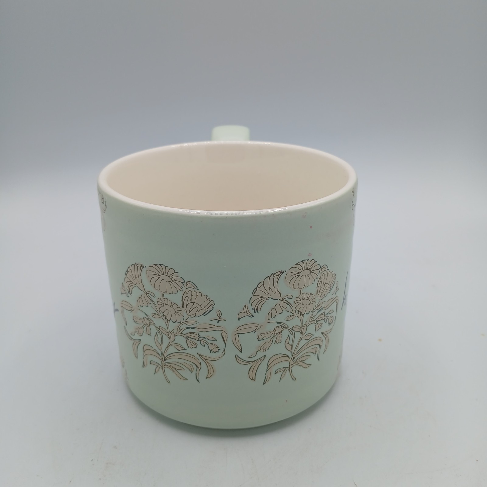 Threshold “Be Happy” Stoneware Coffee Mug 15 oz Target