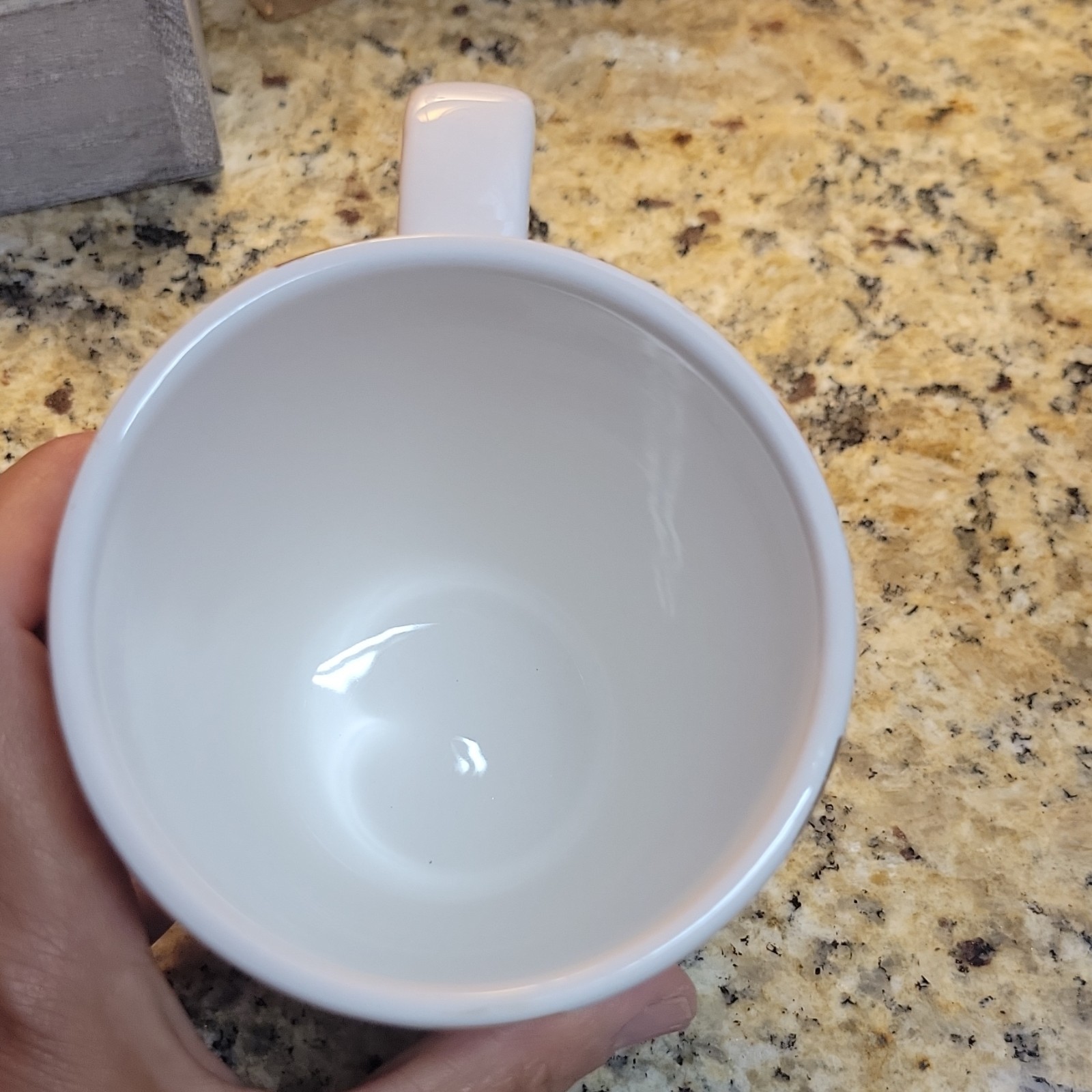 Pier 1 Confetti Ironstone Coffee Mug Polka Dot Multicolor Microwave Safe