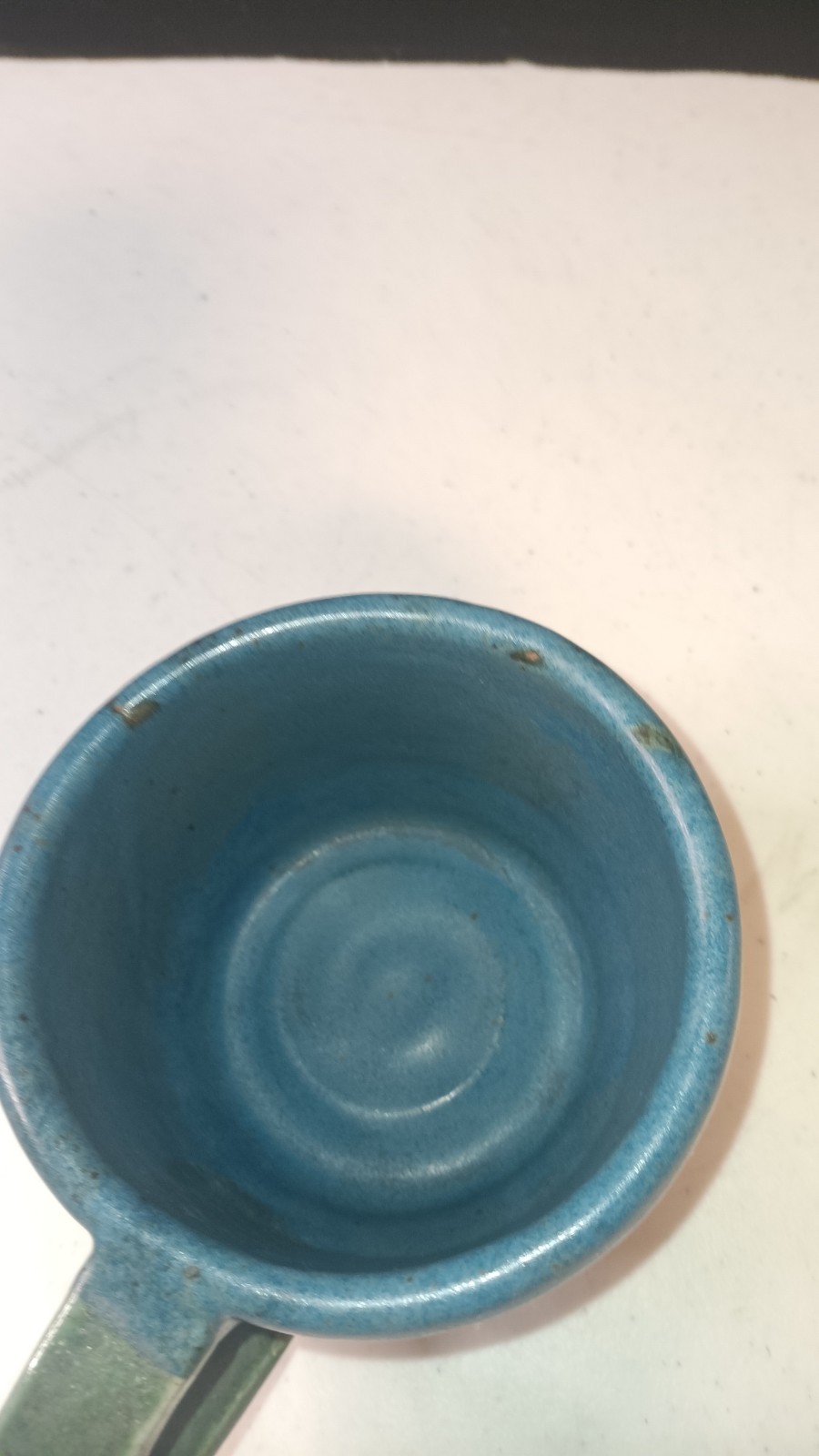 Hand Thrown Mug Studio Art Ceramic Glaze Stoneware 1 Individual Mug 16 Oz