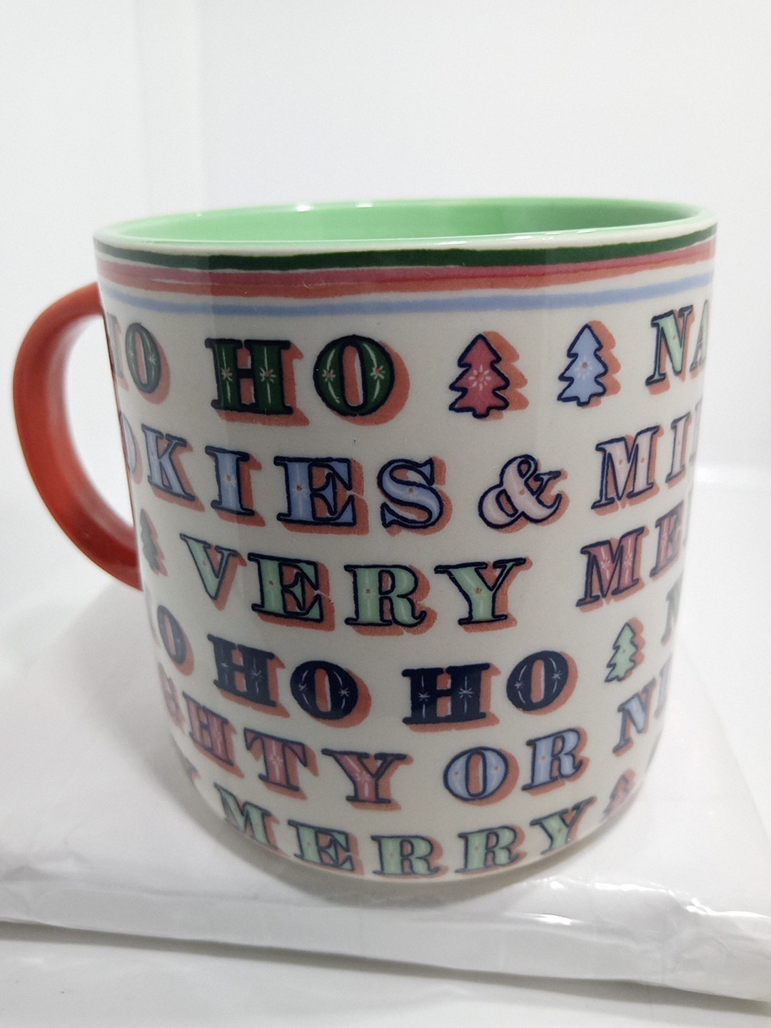 EMILY TAYLOR ART DECO MUG. GEORGE & VIV DECO MUG. ANTHROPOLOGIE MUG. B382
