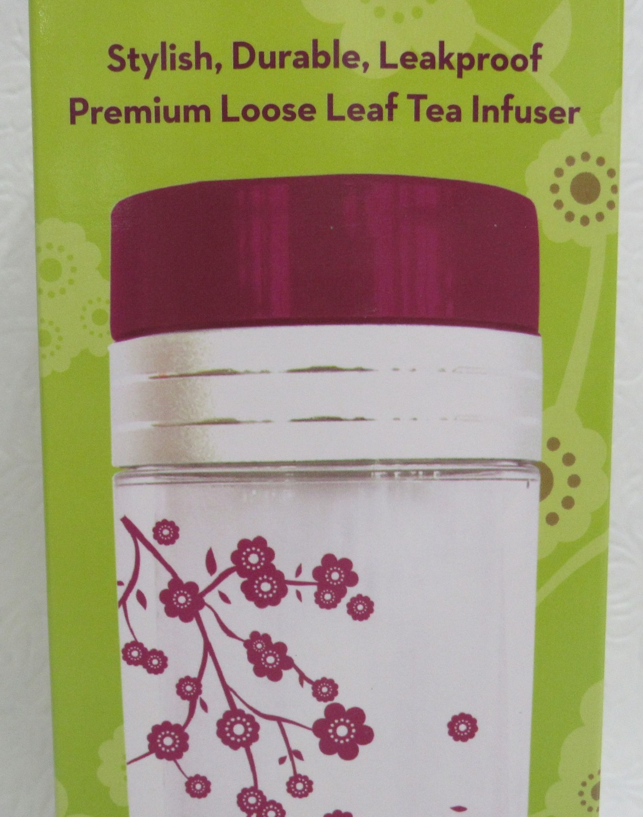 Tea Traveler Infuser 3 Piece Set 16 oz Mug w/ Loose Leaf Strainer & Lid New