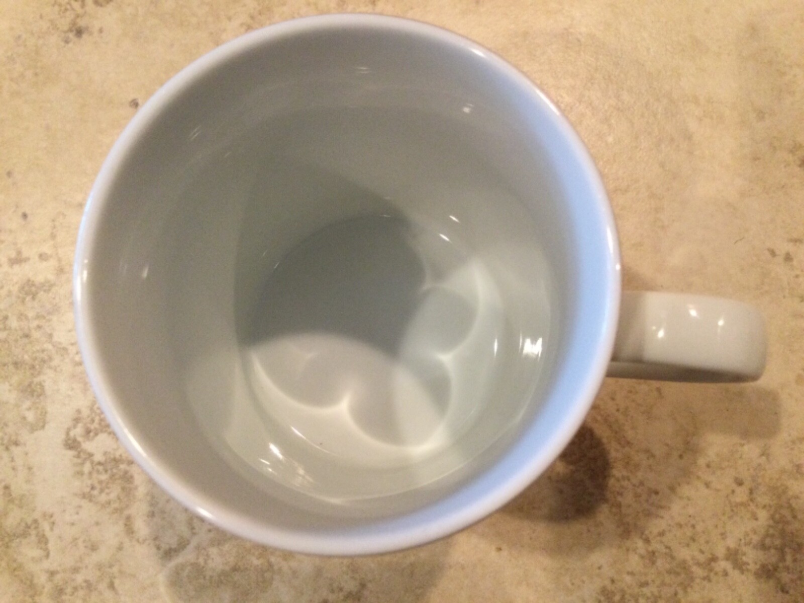 Williams-Sonoma BRASSERIE MAROON 13oz Mug Cup Japan White Porcelain