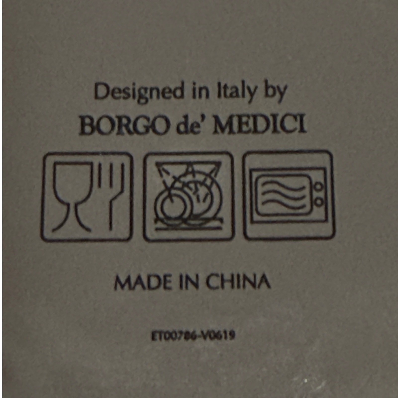 Borgo De Medici Caffè Roma Italy Coffee Mug Brown Ceramic Rome Landmark Cup