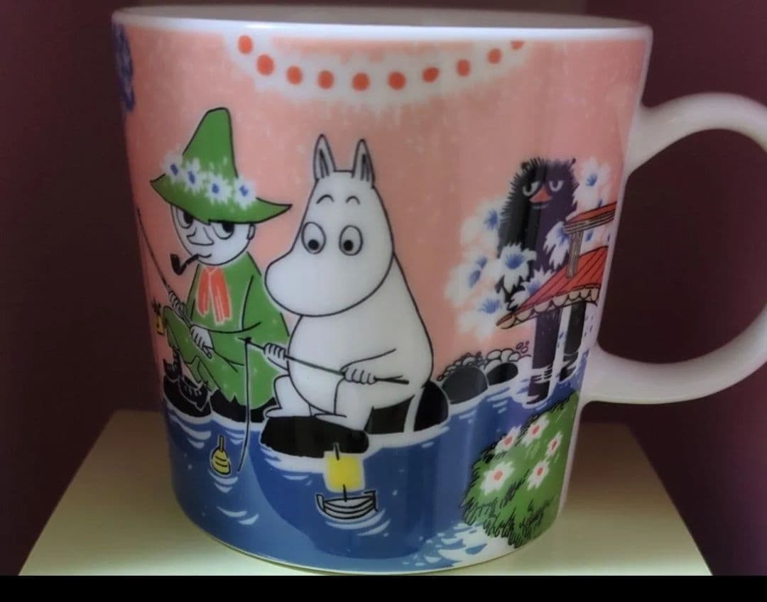 Moomin Arabia Mug 2 Set Simple Joy 2026 Moominvalley Park Limited Japan