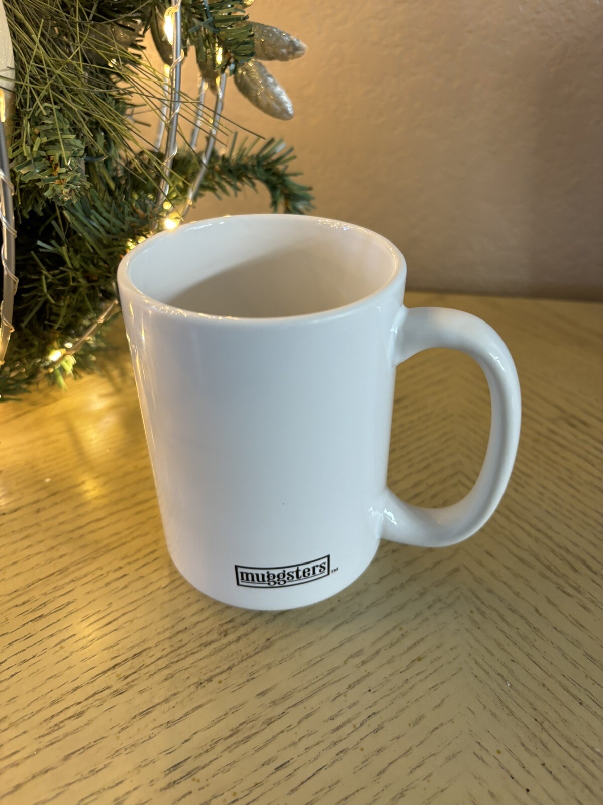 Muggsters Christmas Fleece Navidad Cute Animal Coffee/Tea Mug Hand Drawn Pun Mug