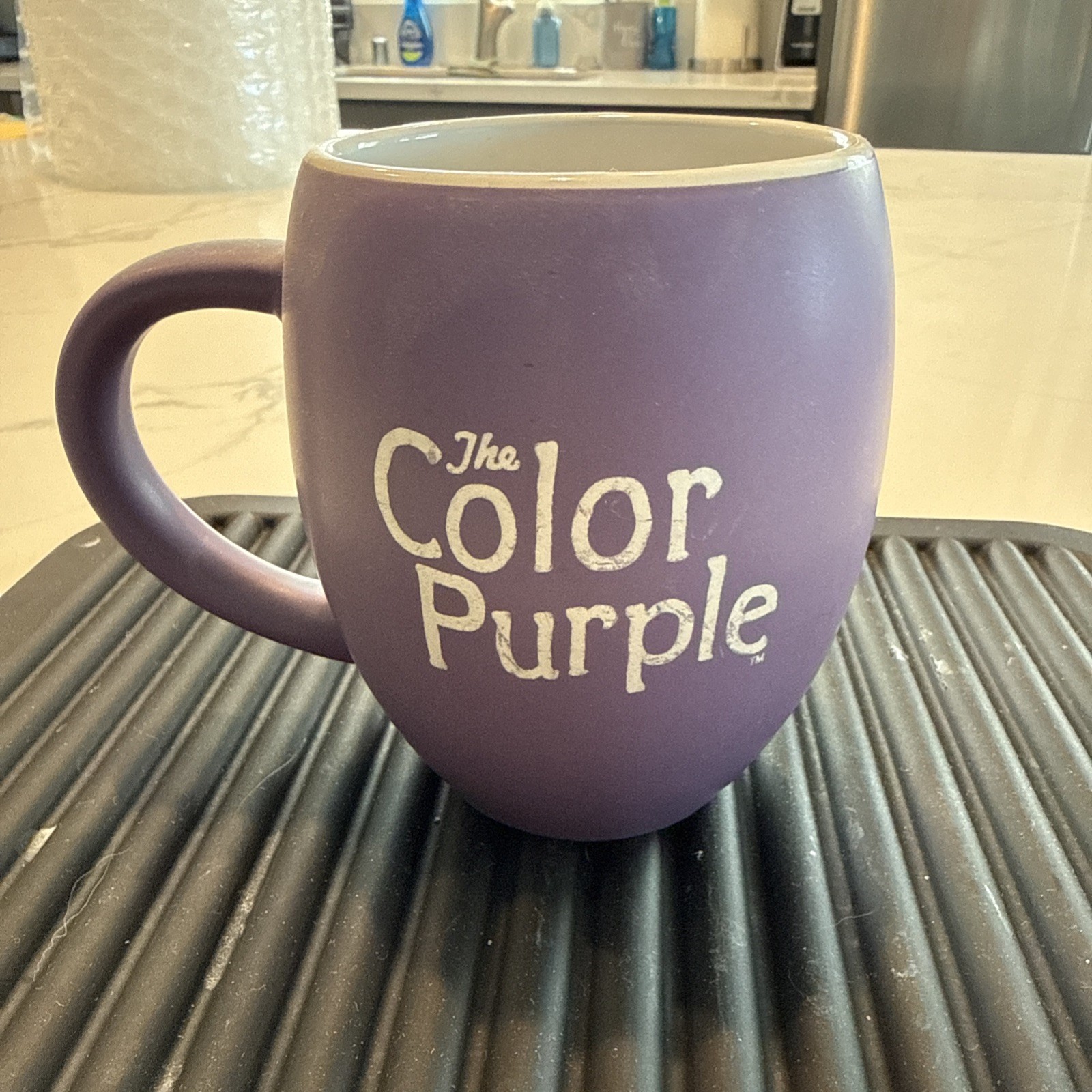 M Ware The Color Purple large mug broadway musical movie matte finish 16 oz