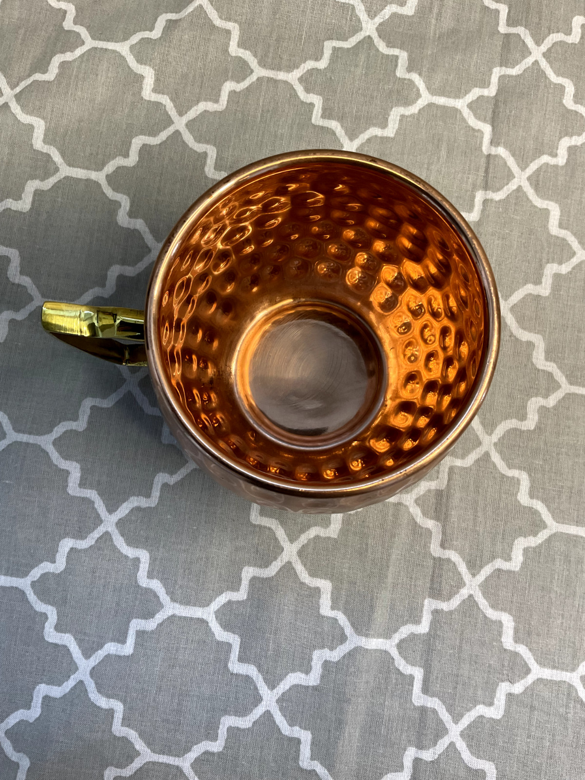 Authentic Copper Moscow Mule Mugs | Hammered Finish | Classic Barware