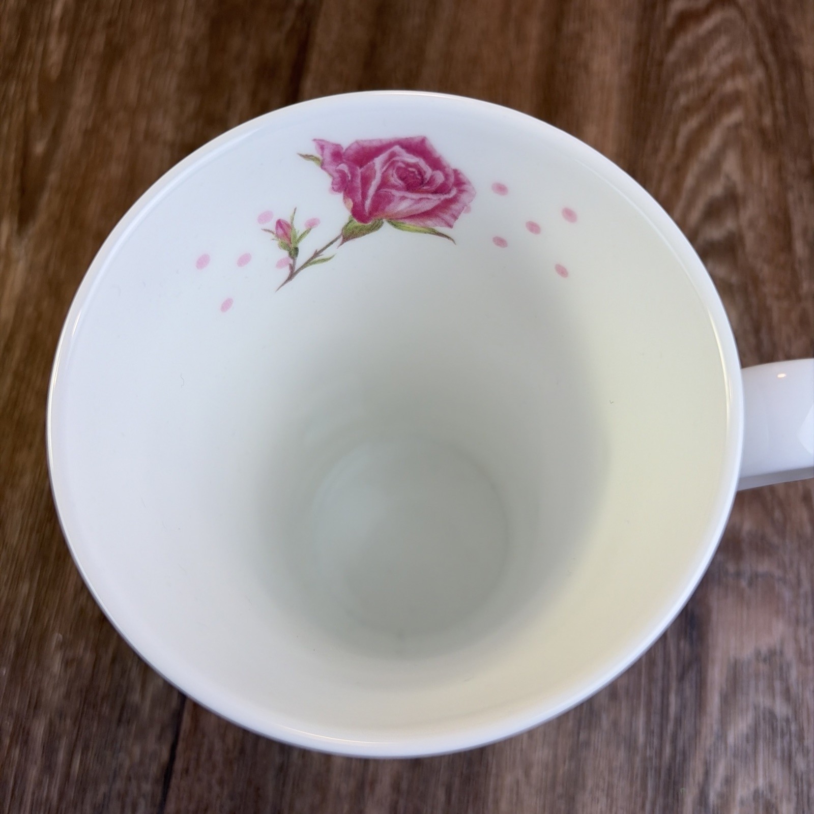 Roy Kirkham Fine Bone China 5″ Floral Pink Roses Mug Exclusive Design England